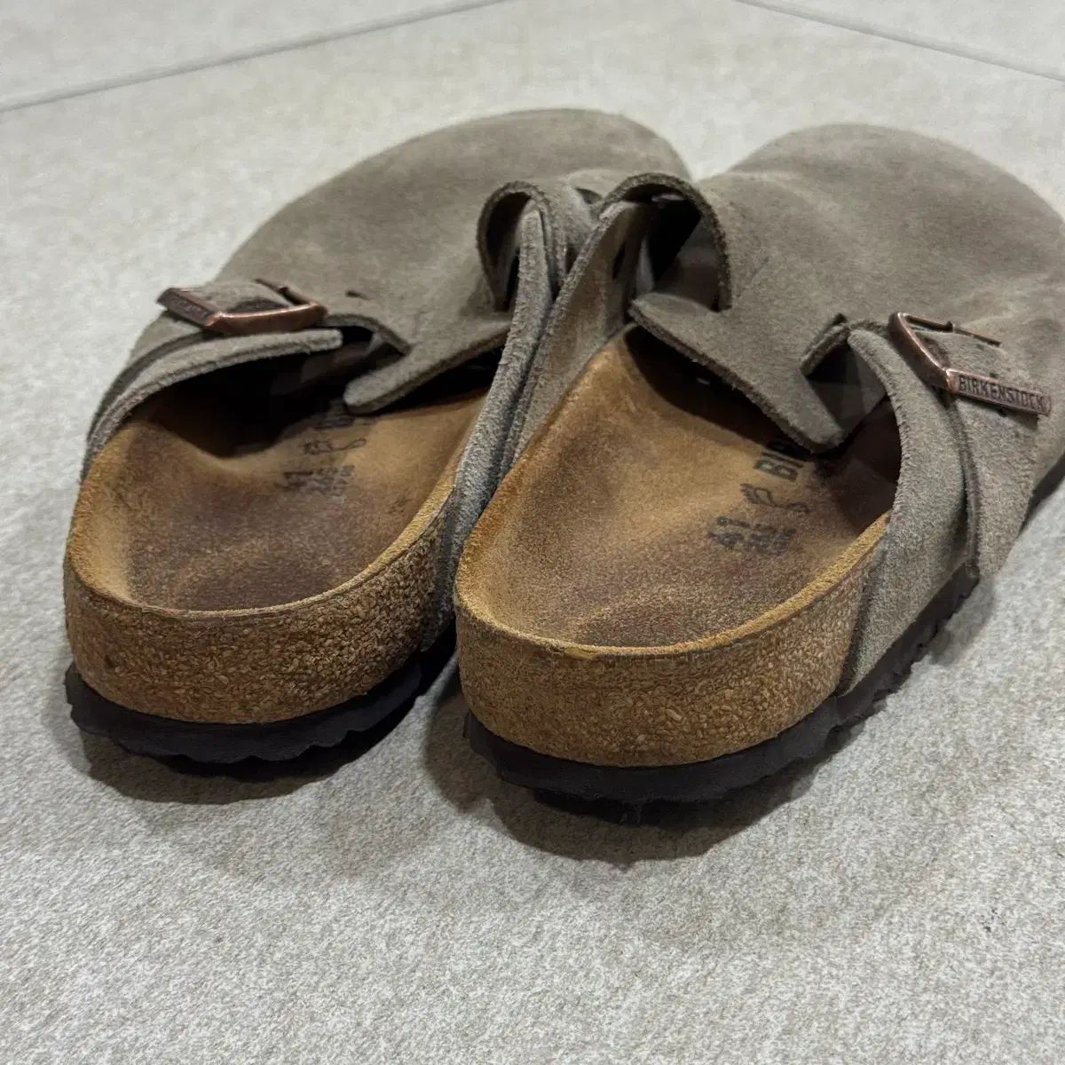 ビルケンシュトック ボストン トープ 41 265サイズ - メルカリ