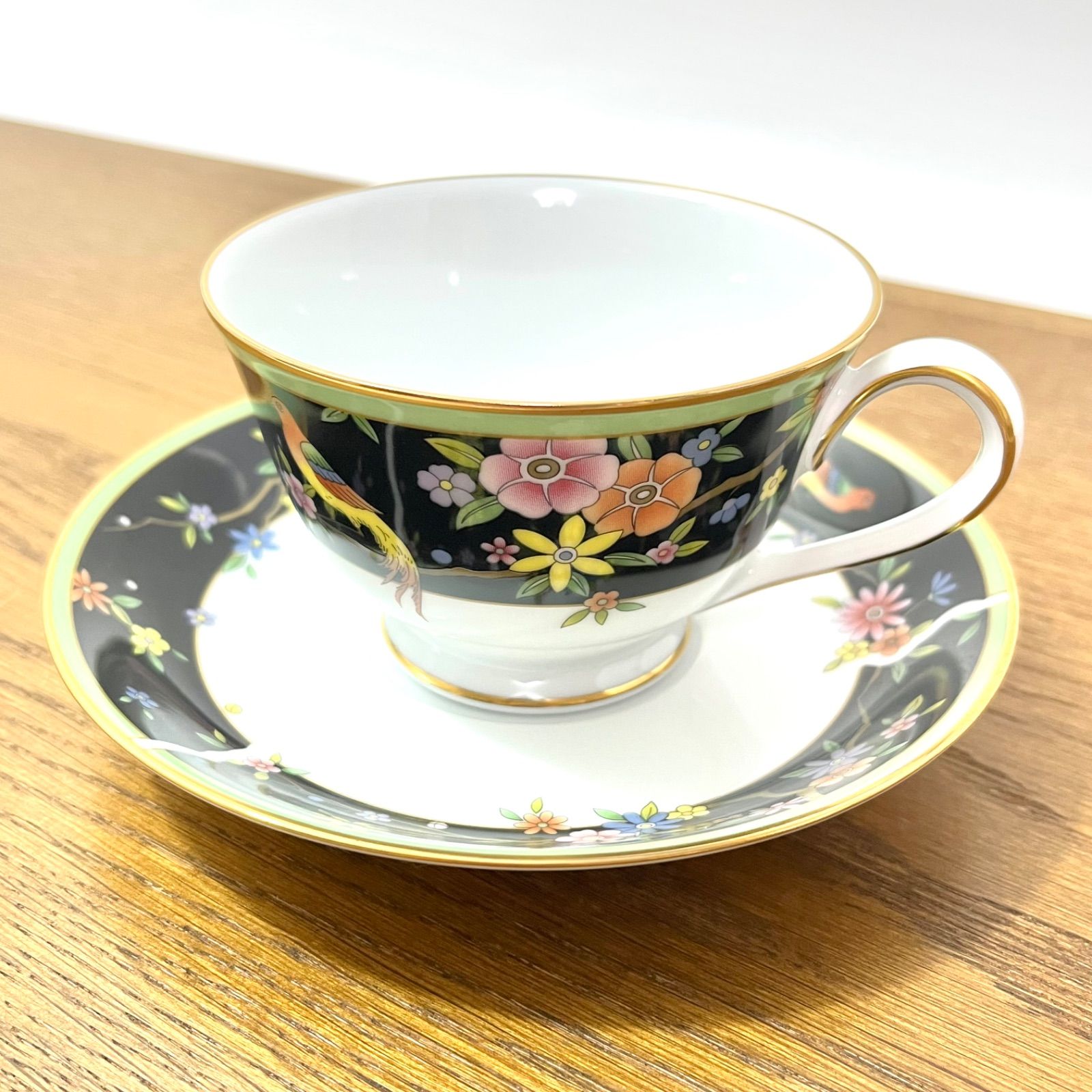 た27【Noritake】ノリタケ 花鳥風月 1583 カップ＆ソーサー - メルカリ