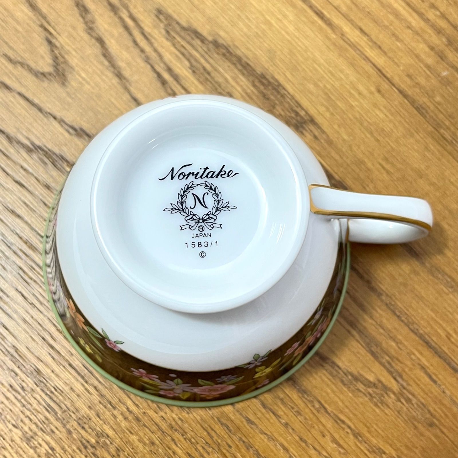 た27【Noritake】ノリタケ 花鳥風月 1583 カップ＆ソーサー - メルカリ