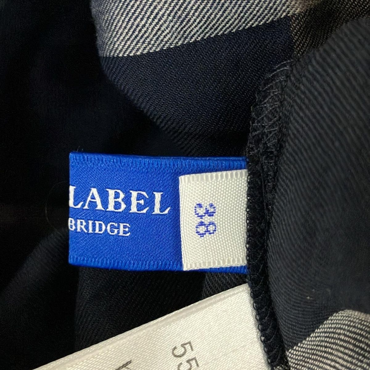 ブルーレーベルクレストブリッジ 長袖シャツブラウス サイズ38 M