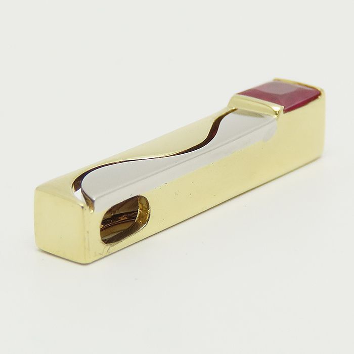 ルビー ペンダント トップ K18 Pt900 鑑別書 3.98g 0.44ct コンビ 750