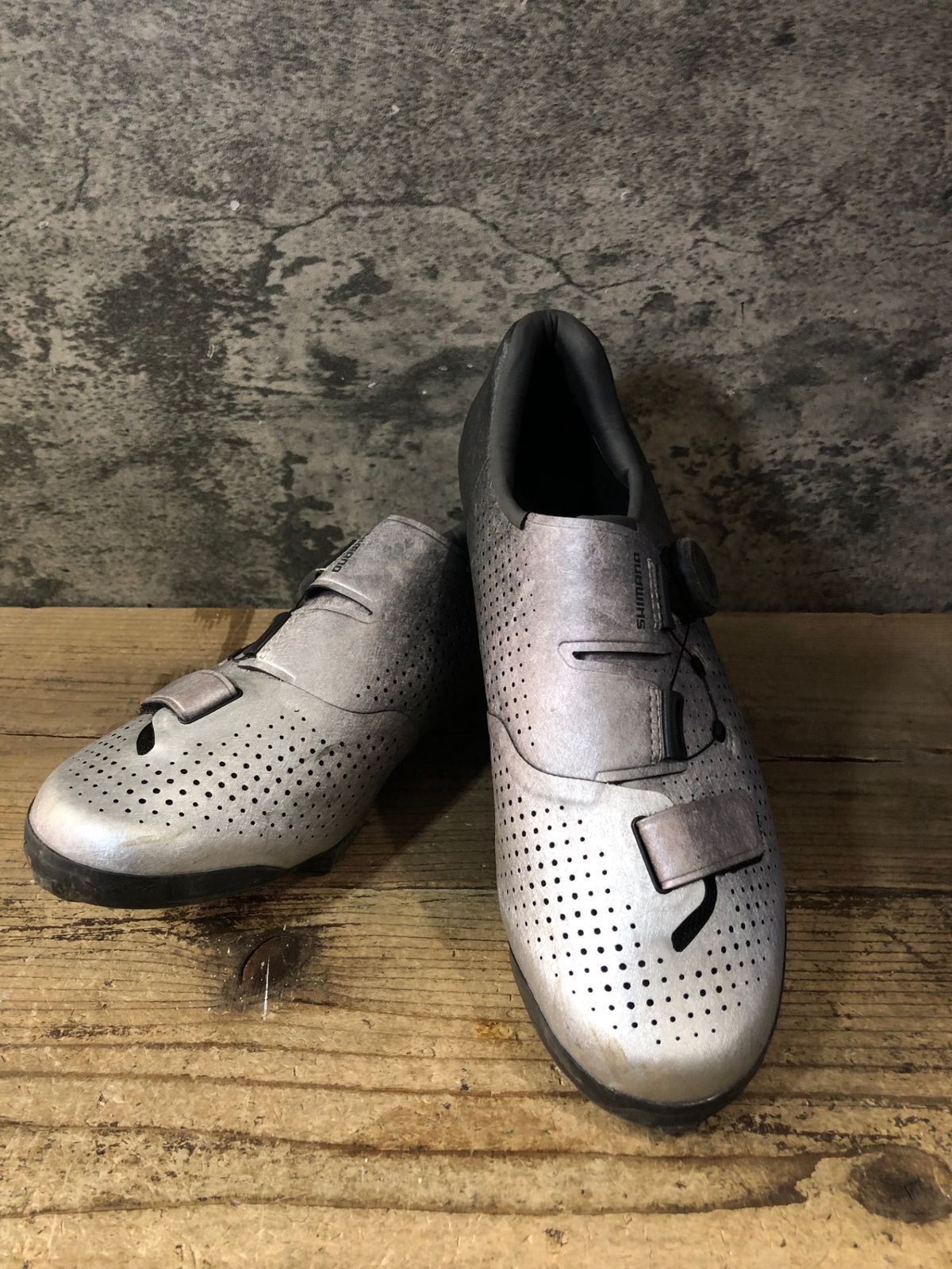 JP 754 シマノ SHIMANO RX 8 ビンディングシューズ 黒グレー EU 42 SPD