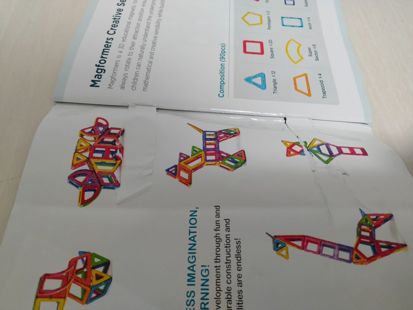 正規品】MAGFORMERS クリエイティブセット 90 刻印確認済み マグフォー