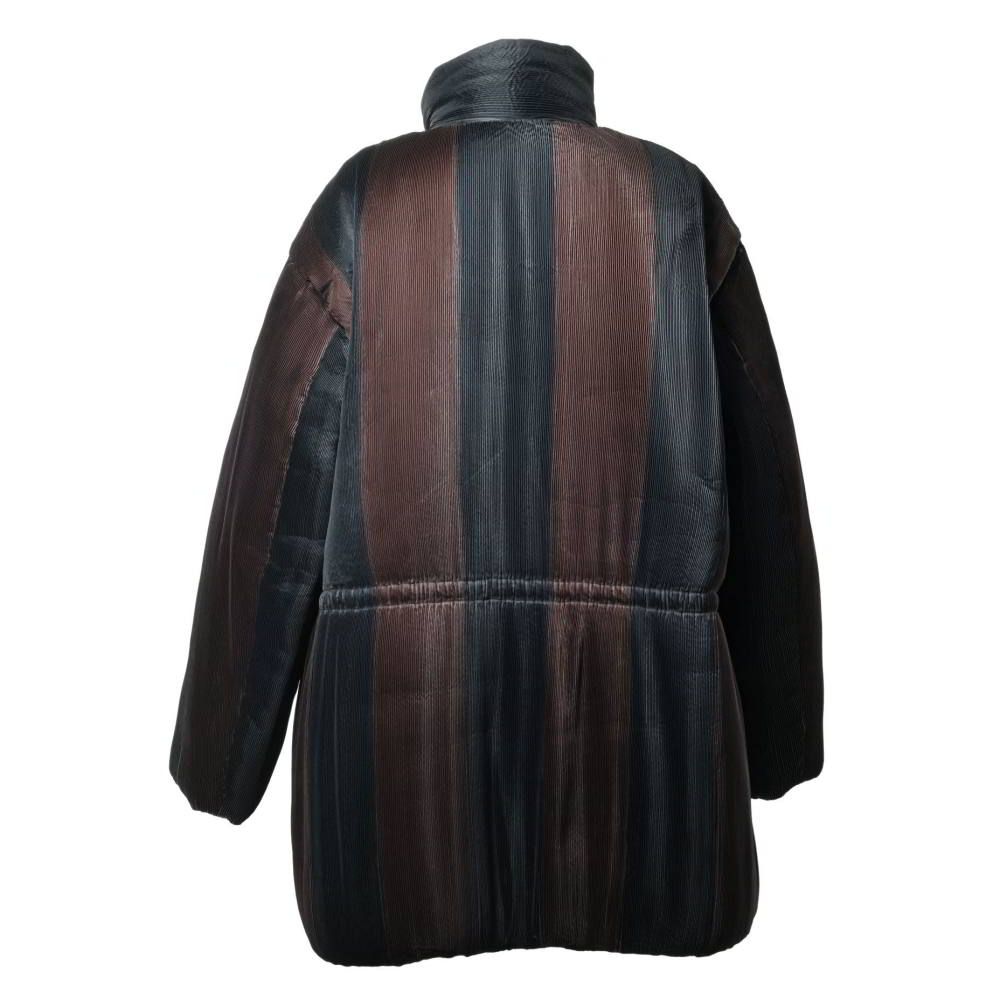 ISSEY MIYAKE 90s バイカラー プリーツ パファー ジャケット - メルカリ