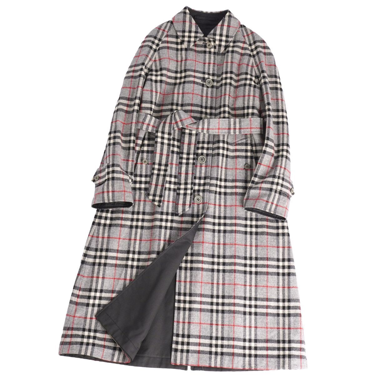 90's Burberrys美品 ♥リバーシブル ウールコート ♥ヴィンテージ 美品 Vintage バーバリー Burberrys コート ベルト付 リバーシ - メルカリ
