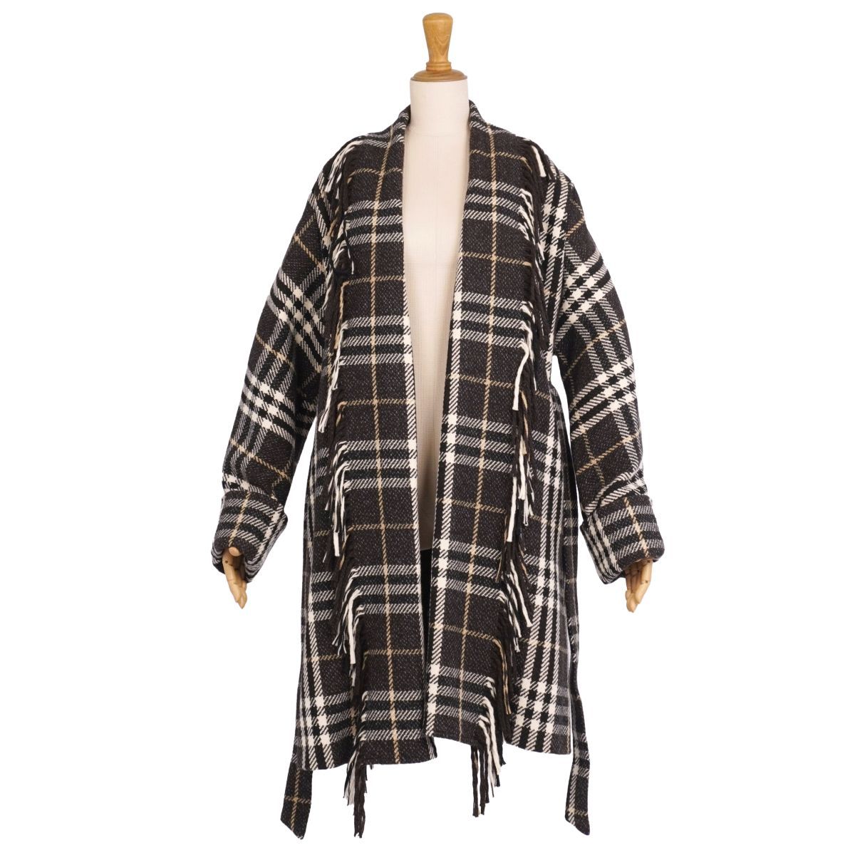 極美品● バーバリーロンドン ロングコート ベルト カシミヤ100% 丈116 極美品 バーバリー ロンドン BURBERRY LONDON ベルト付き ロング