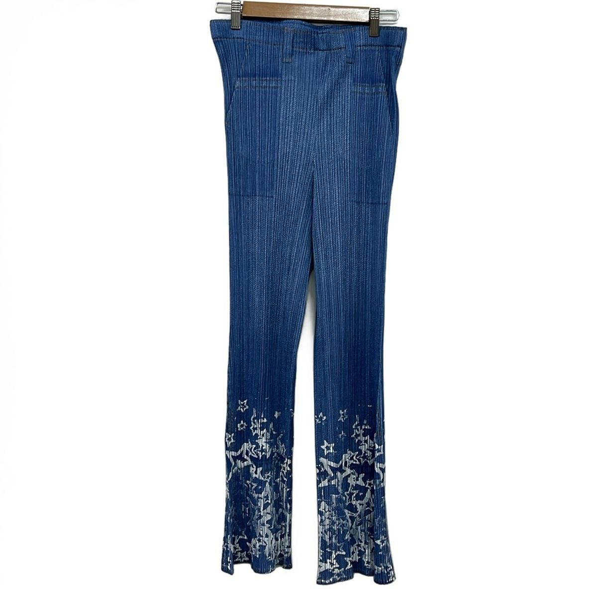 PLEATS PLEASE プリーツプリーズ 総柄 パンツ サイズ4 PLEATS PLEASE(プリーツプリーズ) パンツ サイズ3 L レディース