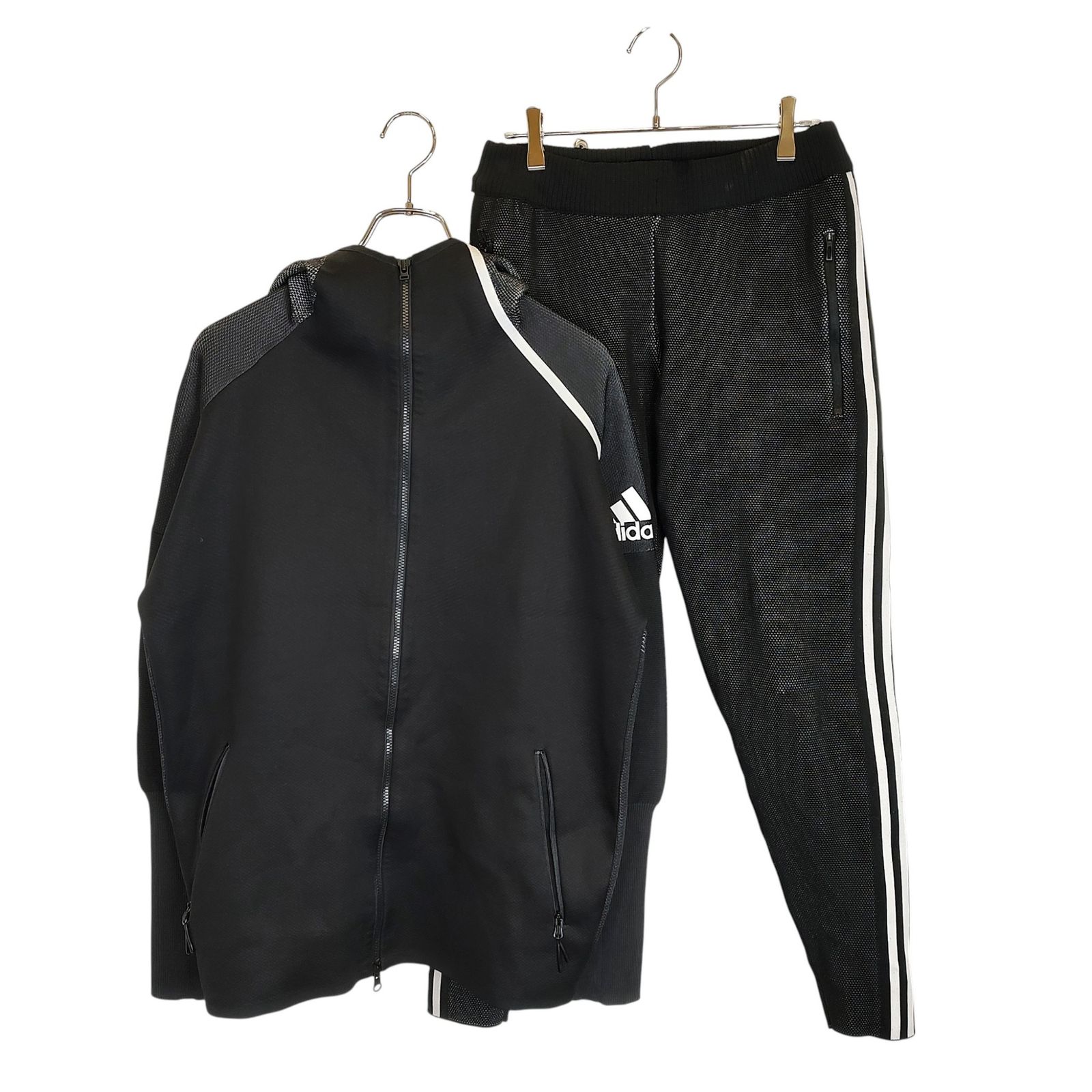 ADIDAS アディダス ID ニット パーカー スウェット パンツ ジャージ