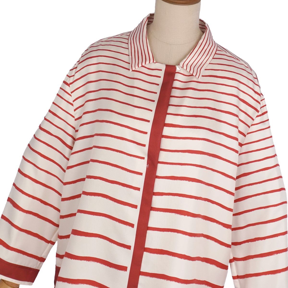 美品 エルメス HERMES シャツ マルジェラ期 ブラウス ロングスリーブ