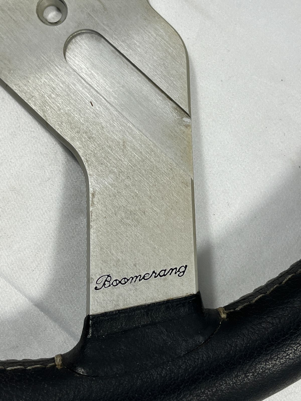 ABARTH アバルト Boomerang ブーメラン ステアリング イタリア製 