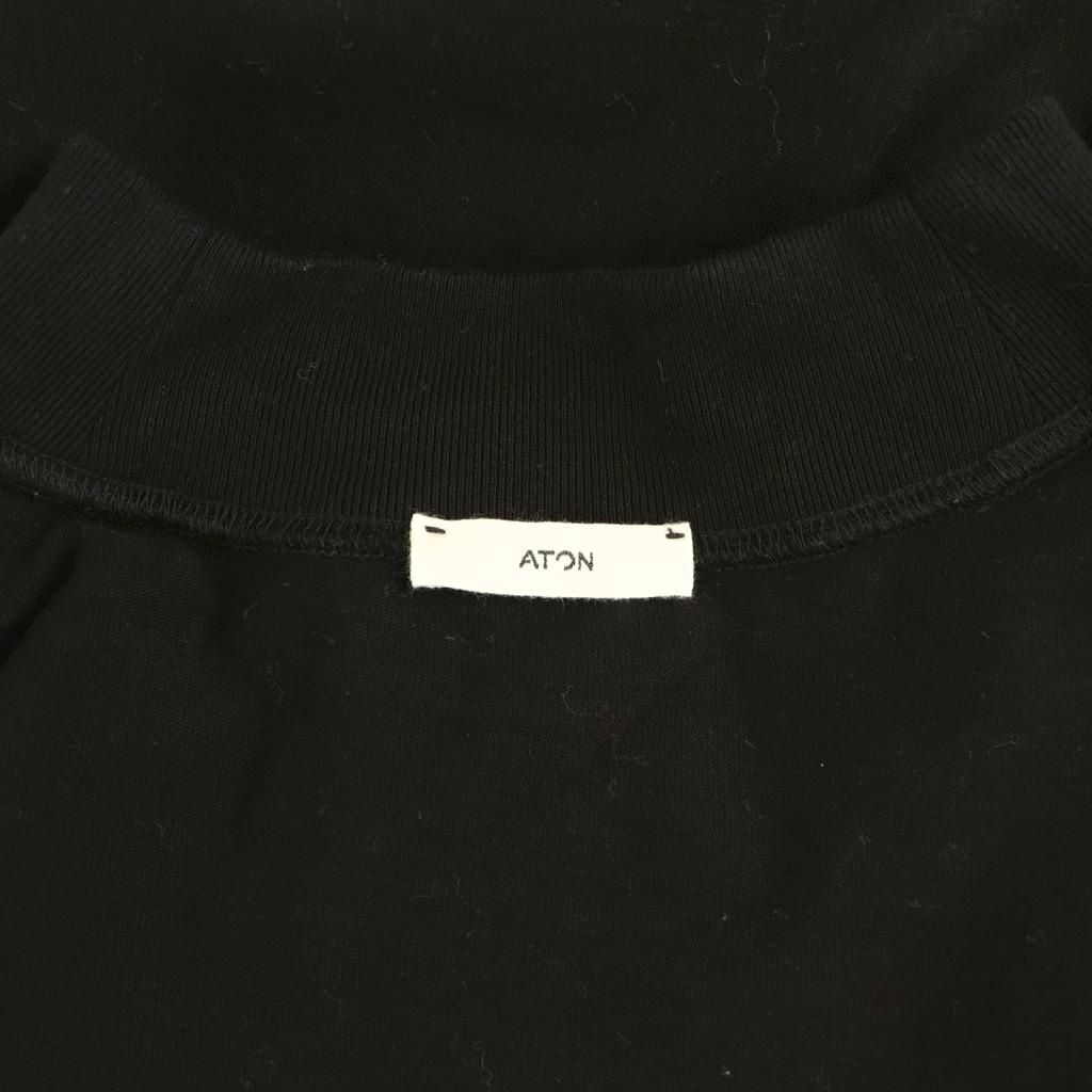 エイトン ATON 24AW スーピマコットンモックネックロンT カットソー 6 