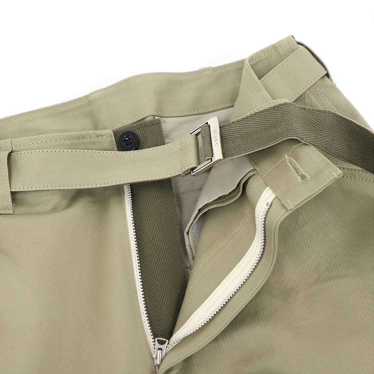 sacai サカイ 25SS Cotton Chino Pants ベルテッドコットンチノパンツ