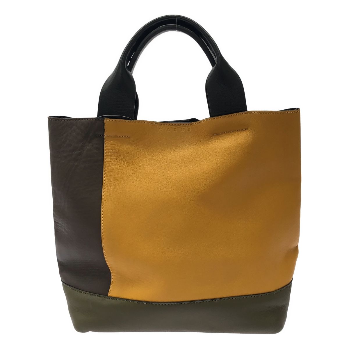 MARNI マルニ パネルレザートートバッグ ミックスカラー 【公式通販】