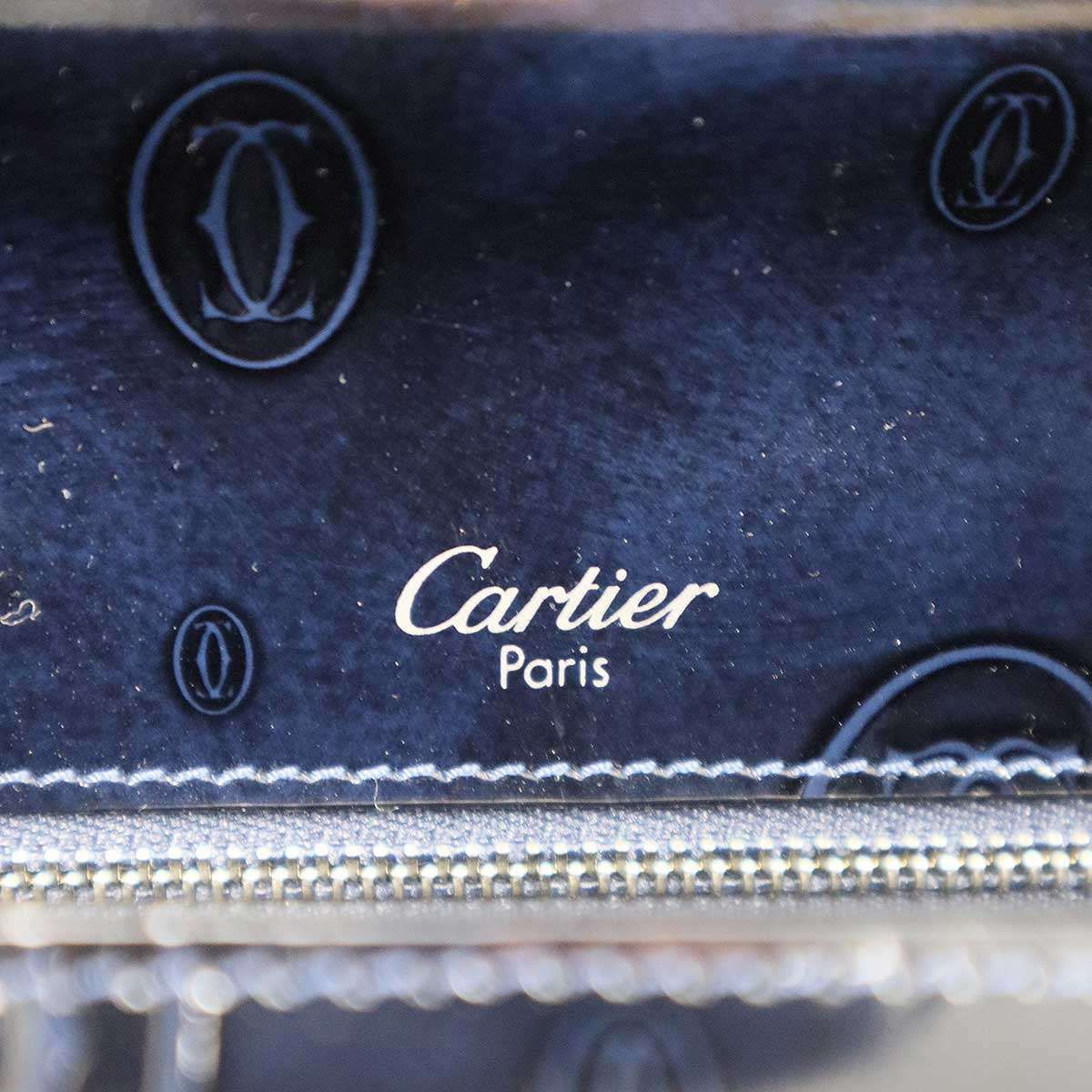 Cartier カルティエ ハッピーバースデー ターンロックハンドバッグ