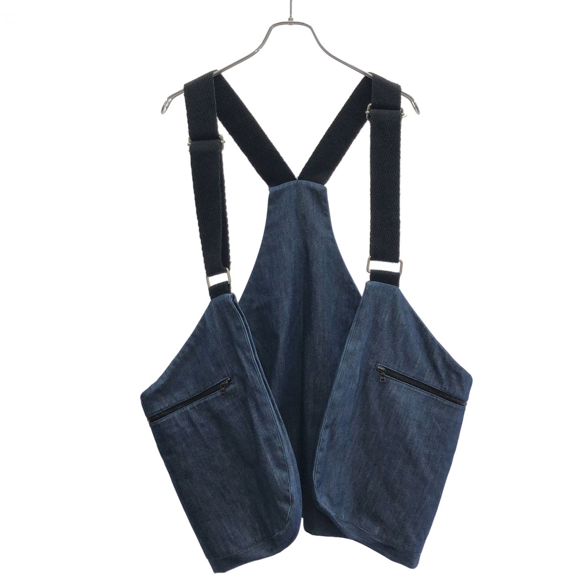 BLESS ブレス N°46 Stand up Comedy Demimoorebag コットンリネンデニム ベストバッグ インディゴ