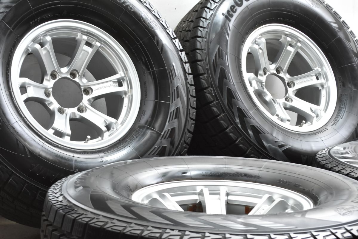 チューナーサイズ Weds キーラー フォース 16 in 8 J 2 PCD 139 7 ヨコハマ アイスガード G 075 LT 315 75 R ランドクルーザー サファリ