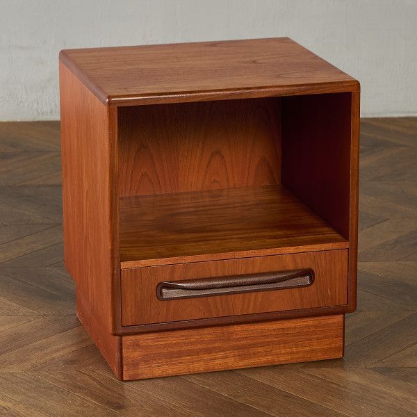 ジープラン G PLAN Fresco ナイトテーブル チーク 英国 ヴィンテージ フレスコ ナイトスタンド 95522