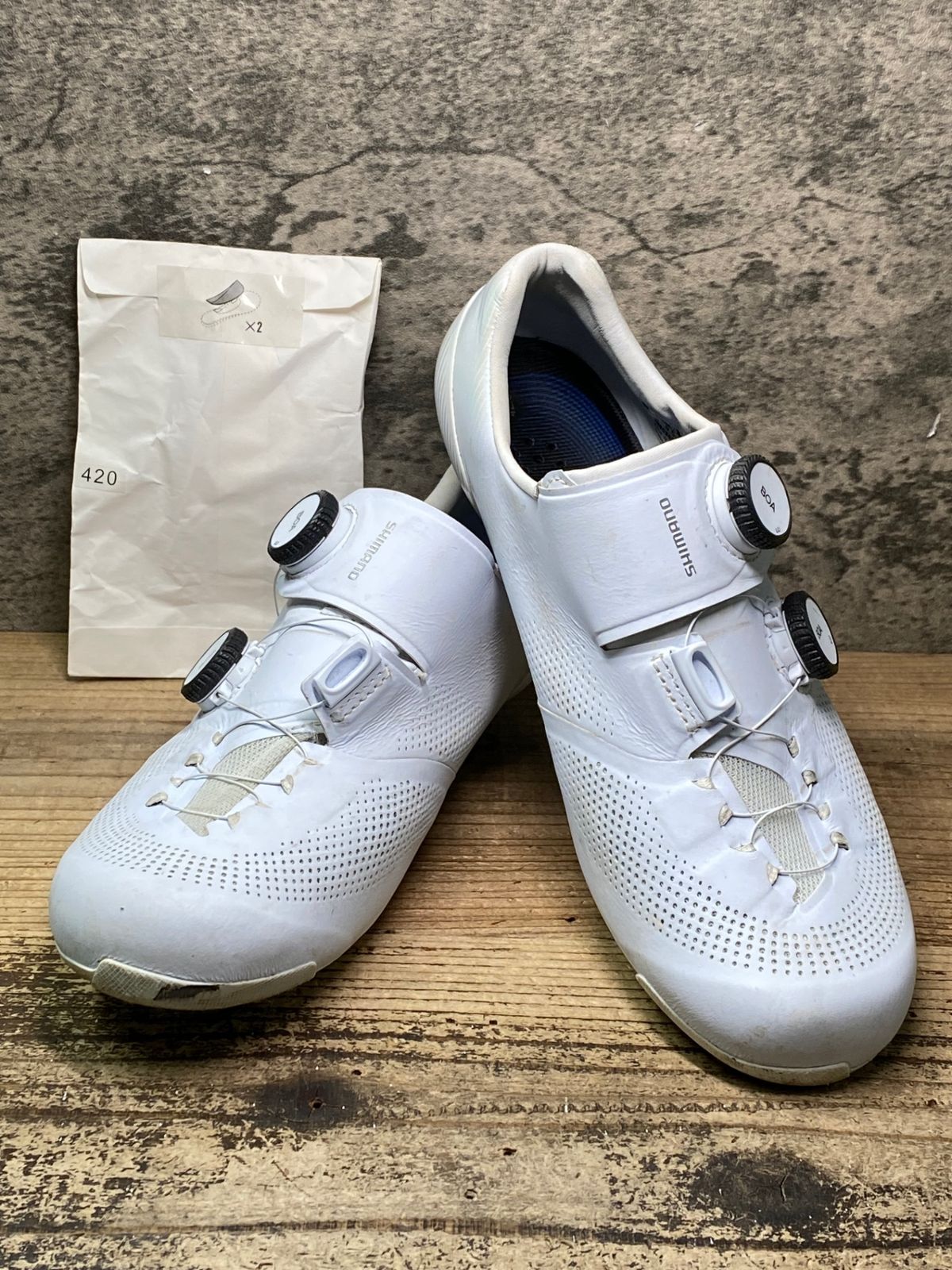 JP 784 シマノ SHIMANO S PHYER ビンディングシューズ 白 EU 42 5 SPD SL