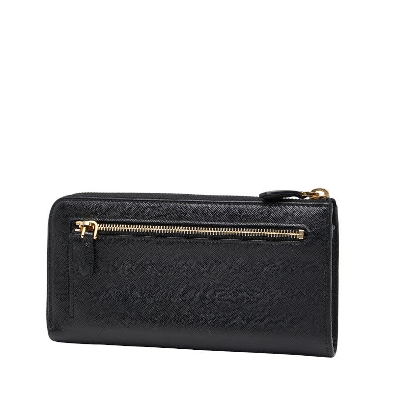 プラダ ロゴ ブラック サフィアーノレザー レディース PRADA 228 44319