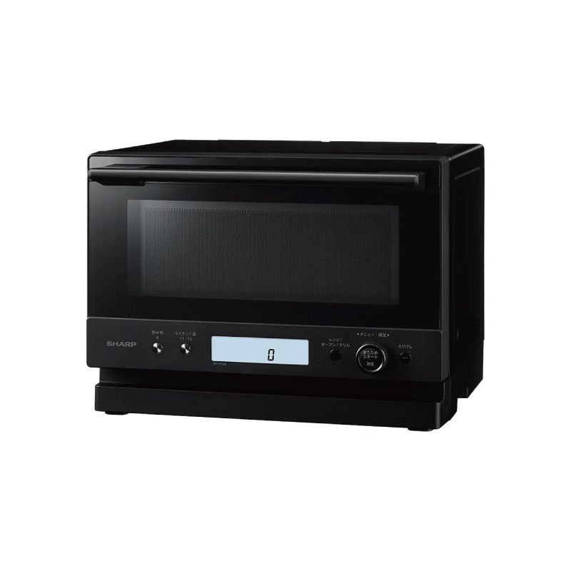 メーカー SHARP シャープ オーブンレンジ RE WF 236 B 省スペース設置 角皿スチーム 23 L ブラック
