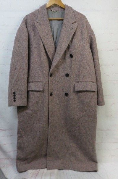 ジョンローレンスサリバン×Johnstons of  Elginチェスターコート JOHN LAWRENCE SULLIVAN - ジョンローレンスサリバン×Johnstons of