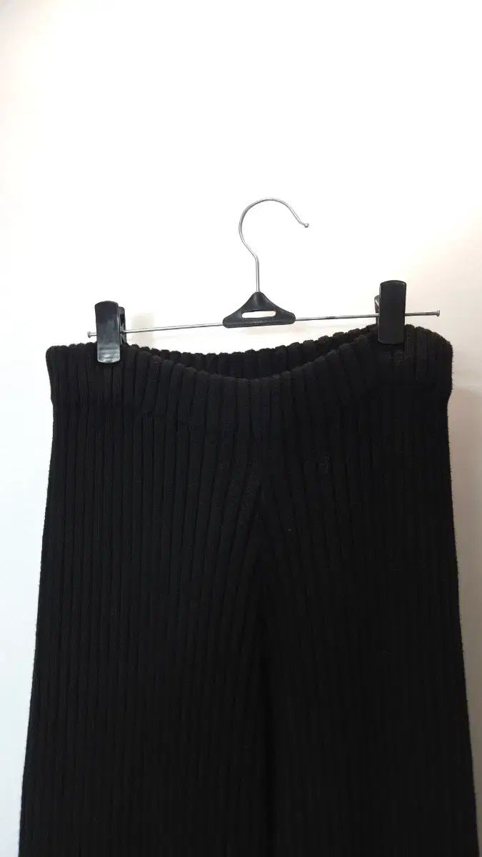 The ビュー 2021 ニット ブラック 밴딩 パンツ S サイズ