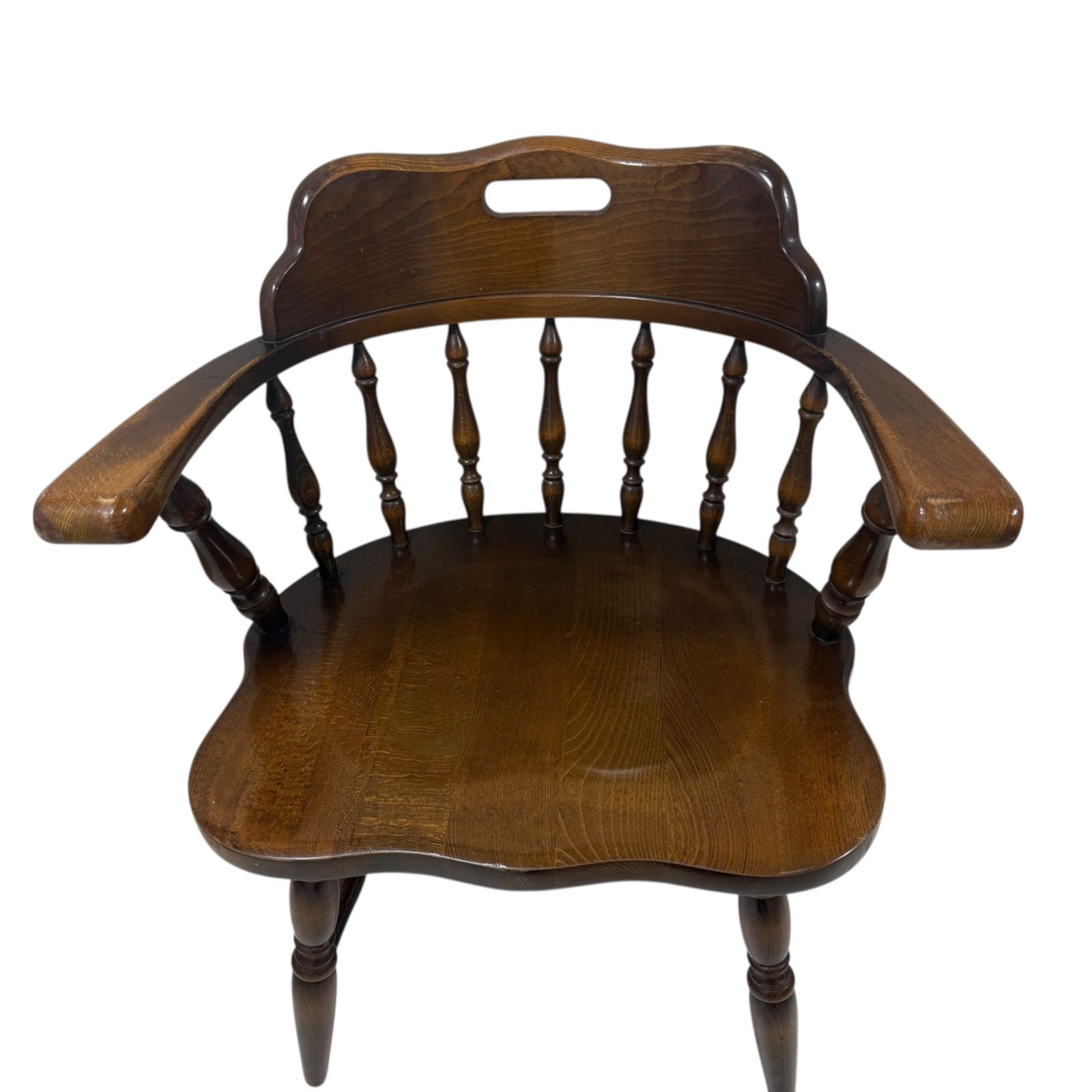 キツツキ アームチェア ダイニングチェア 肘掛け椅子 ウィンザーチェア 飛騨産業 キツツキ アームチェア キャプテンチェア 肘掛け椅子 ウィンザーチェア