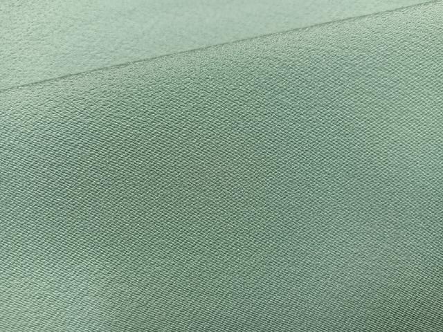 平和屋着物○本草木染作家 瑞鳳 色無地 青竹色 正絹 逸品 AABD0777ph