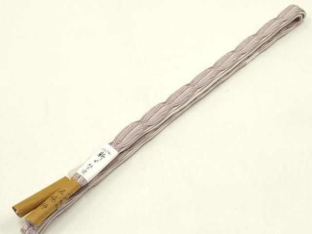 平和屋着物 無形文化財 江戸組紐 五嶋紐 帯締め よねざわ新田 紅下染 金糸 ay