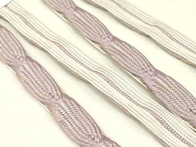  平和屋着物 無形文化財 江戸組紐 五嶋紐 帯締め よねざわ新田 紅下染 金糸 ay 帯締め 帯留め 帯飾り