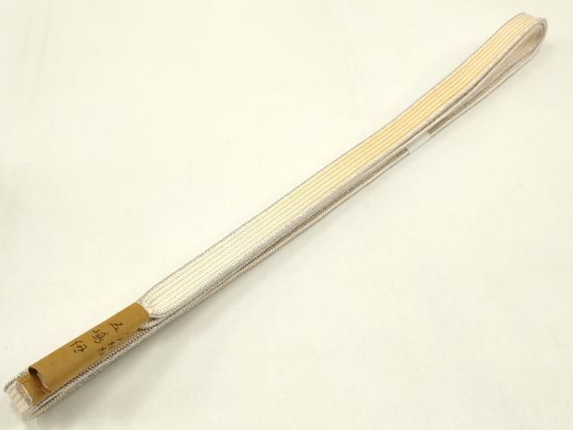 平和屋着物 無形文化財 江戸組紐 五嶋紐 帯締め 高麗組 暈し 銀糸 ay