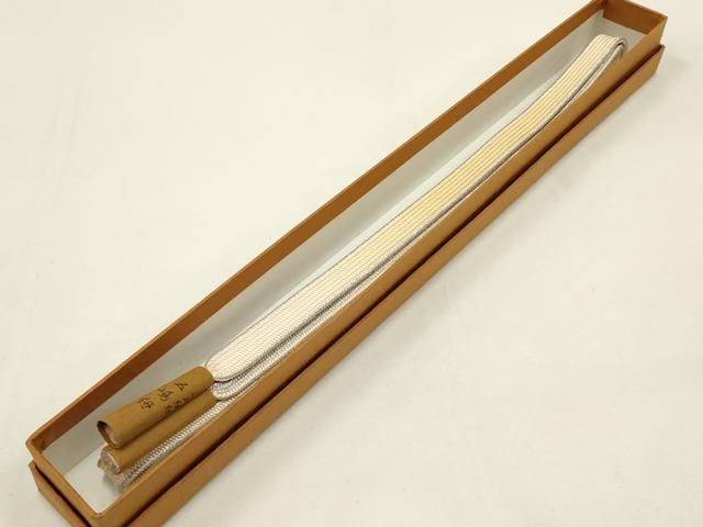 平和屋着物 無形文化財 江戸組紐 五嶋紐 帯締め 高麗組 暈し 銀糸 ay
