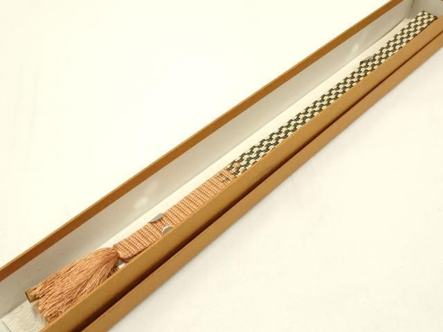 平和屋着物 無形文化財 江戸組紐 五嶋紐 帯締め 平組 ay