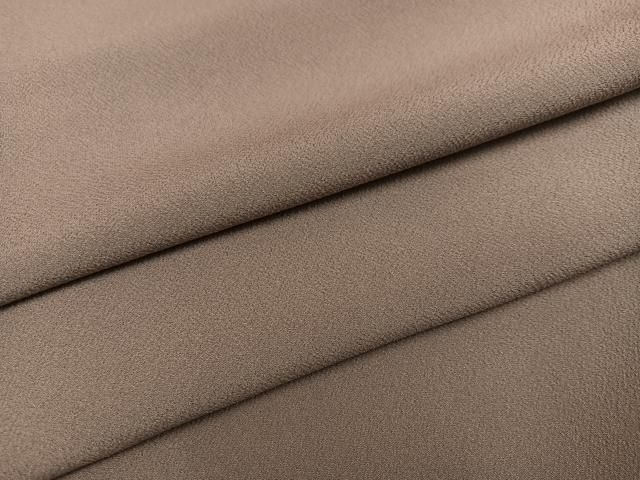 平和屋着物●上質な色無地 胡桃染色 正絹 ♥ ph