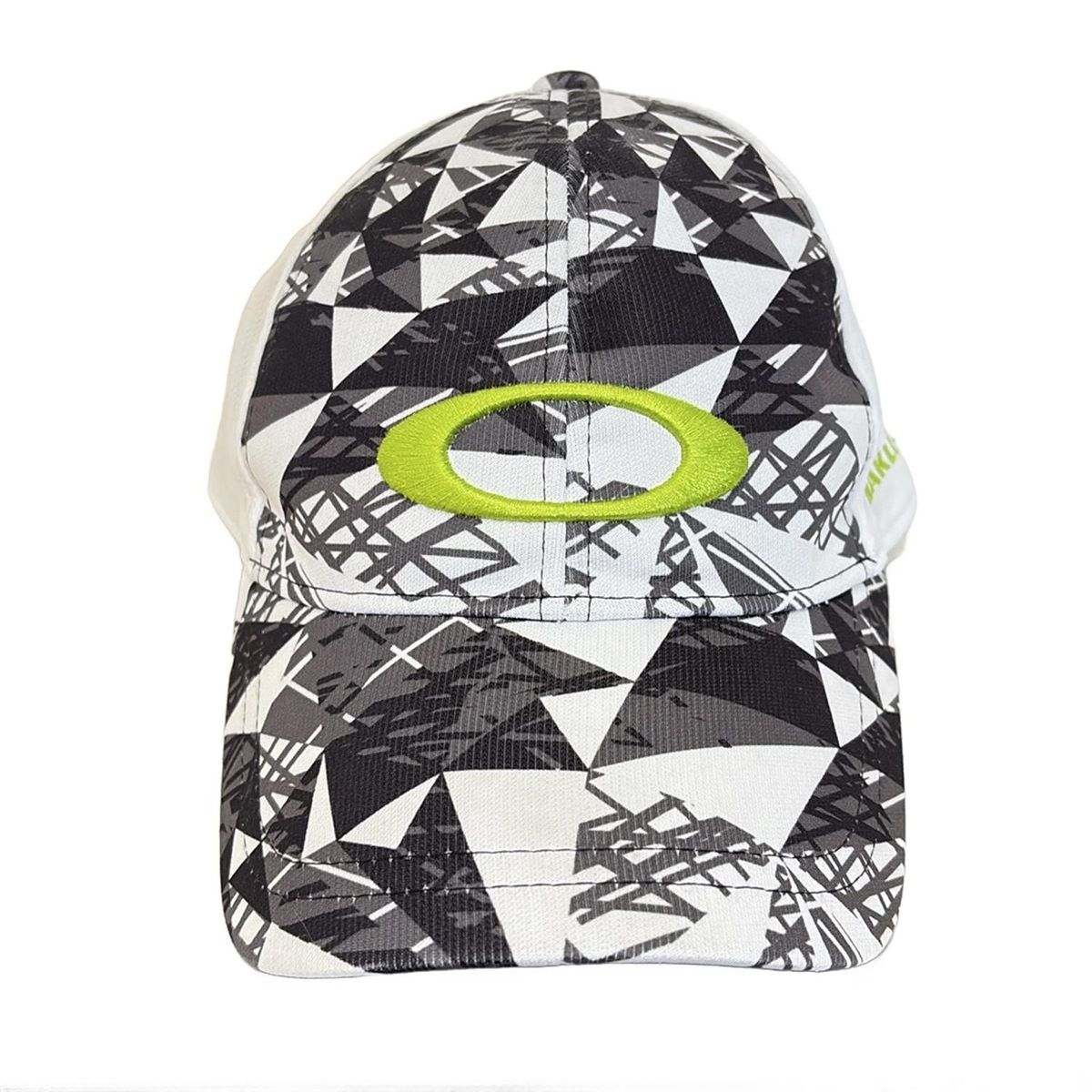OAKLEY オークリー キャップ - 白×グレー×イエローグリーン