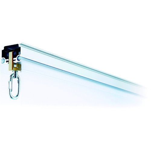 岡田 カーテンレール Ｄ４０隙間シートレール３ｍアルミ