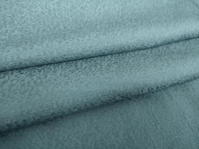 平和屋着物 上質な色無地 霞地紋 舛花色 正絹 ps