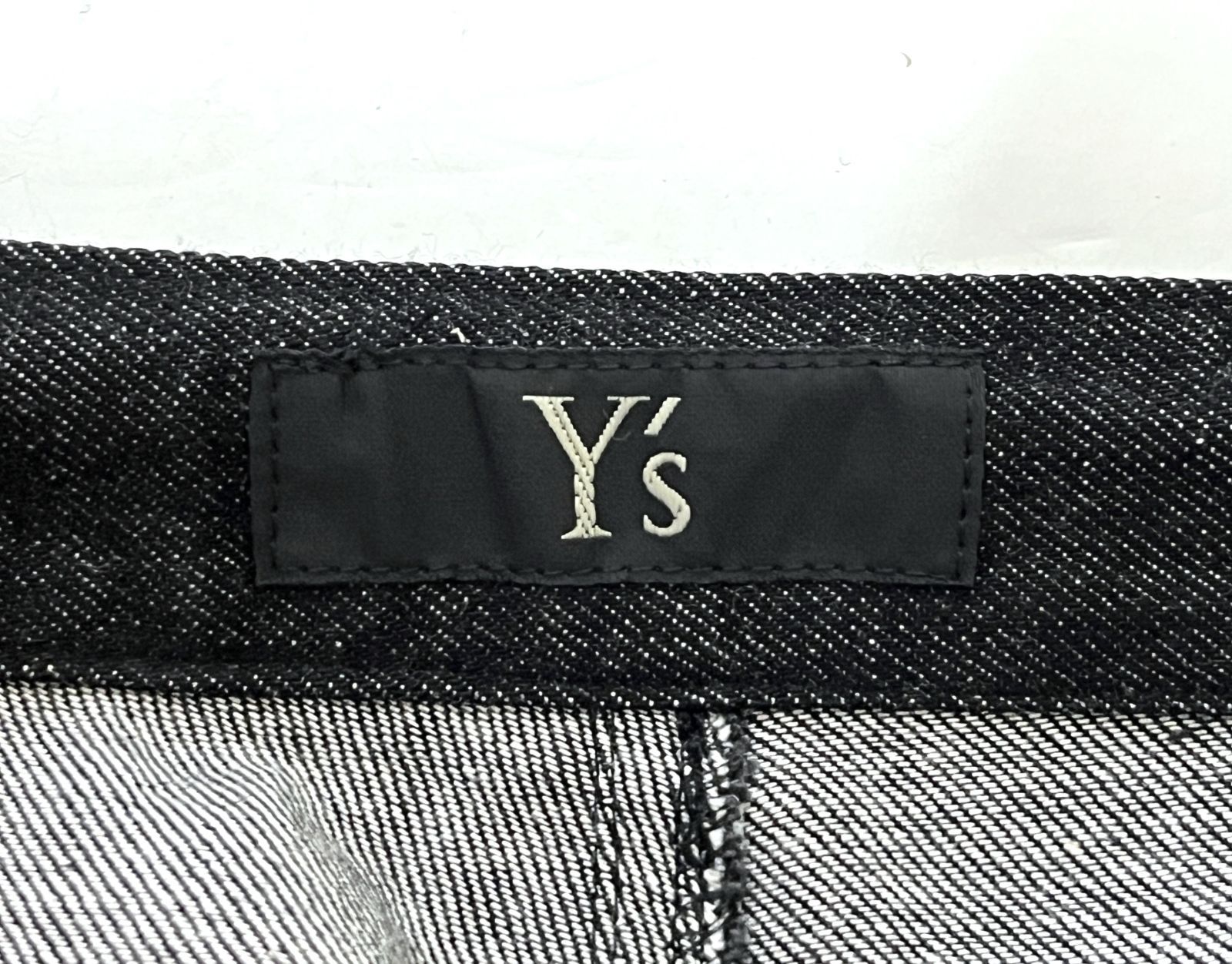 Yohji Yamamoto Y s ヨウジヤマモト ワイズ デニム サルエル ワイドパンツ YS P 07 009 その他 デニム ジーンズ