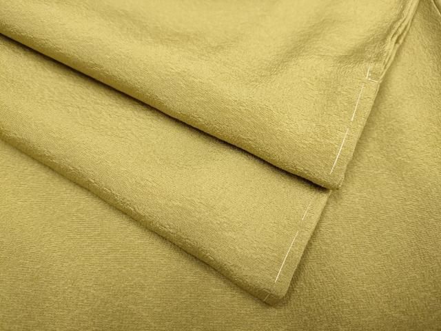 平和屋着物 上質な色無地 桑染色 正絹 du