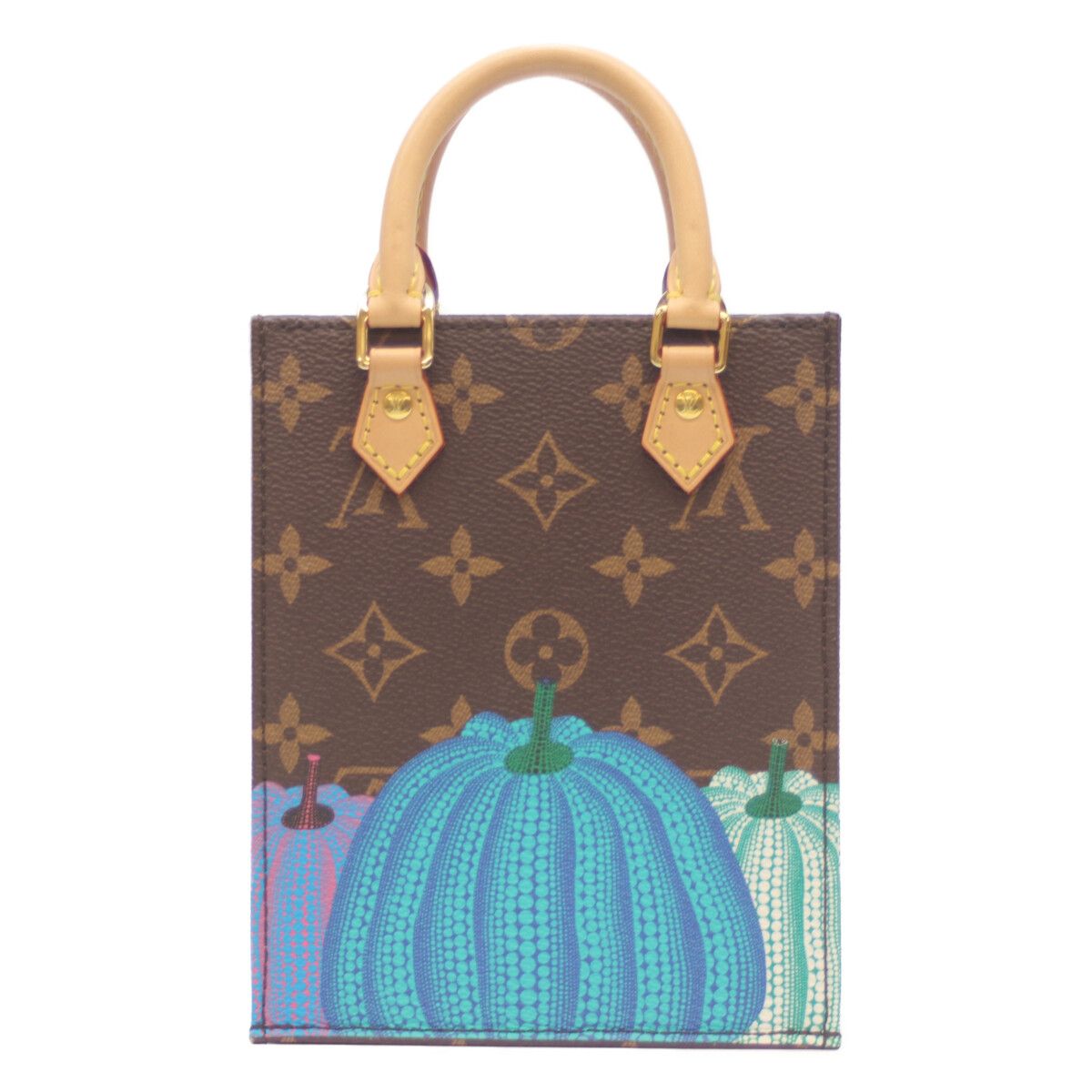 LOUIS VUITTON ルイヴィトン ×KY 草間彌生 M82112 ﾓﾉｸﾞﾗﾑ ﾌﾟﾃｨｯﾄｻｯｸﾌﾟﾗ