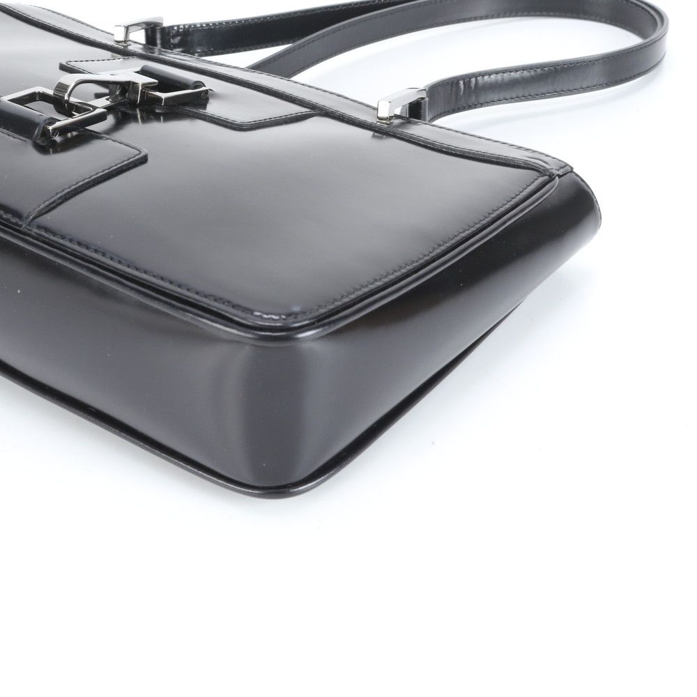 オールドグッチ　ジャッキーショルダー（総皮・黒） オールドグッチ ジャッキーショルダー（総皮・黒）