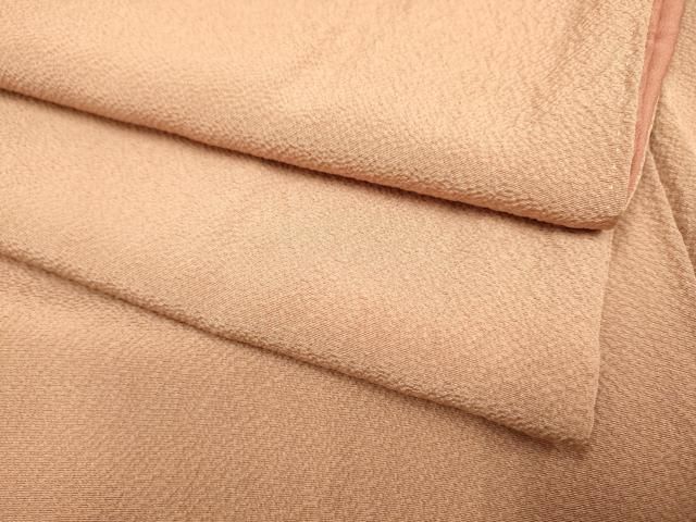 平和屋着物 上質な色無地 遠州茶色 正絹 du