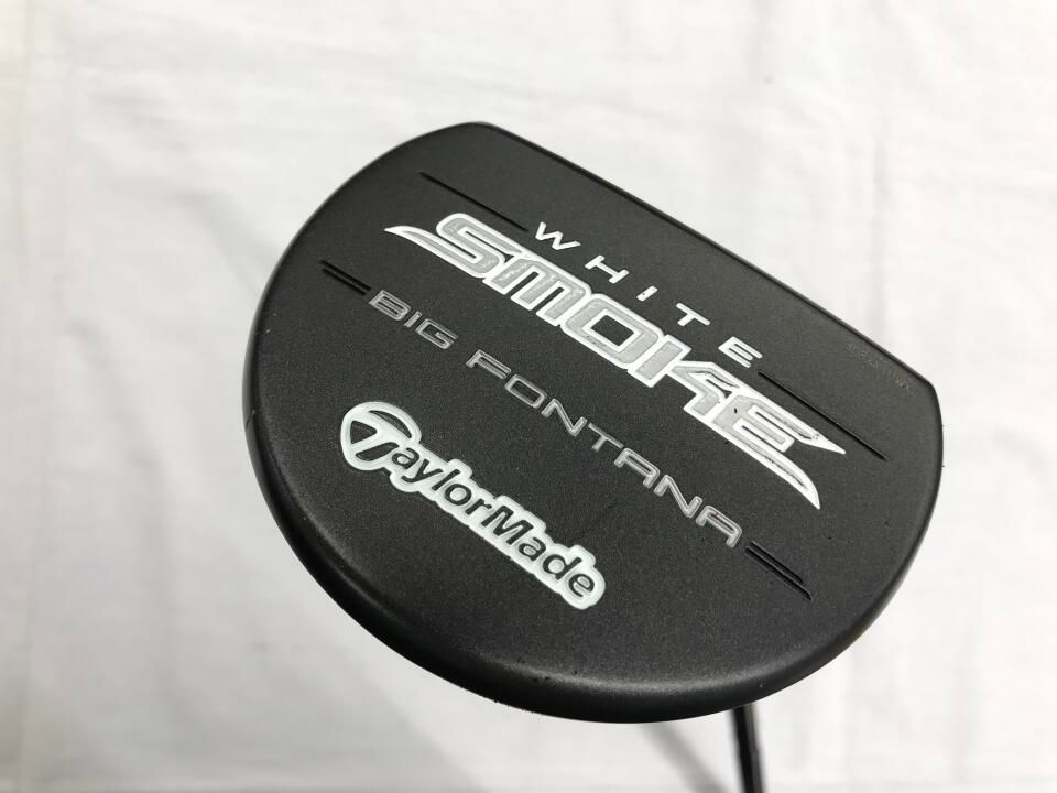 テーラーメイド　WHITE SMOKE BIG FONTANA BLACK　パター　中古【最短即日発送】