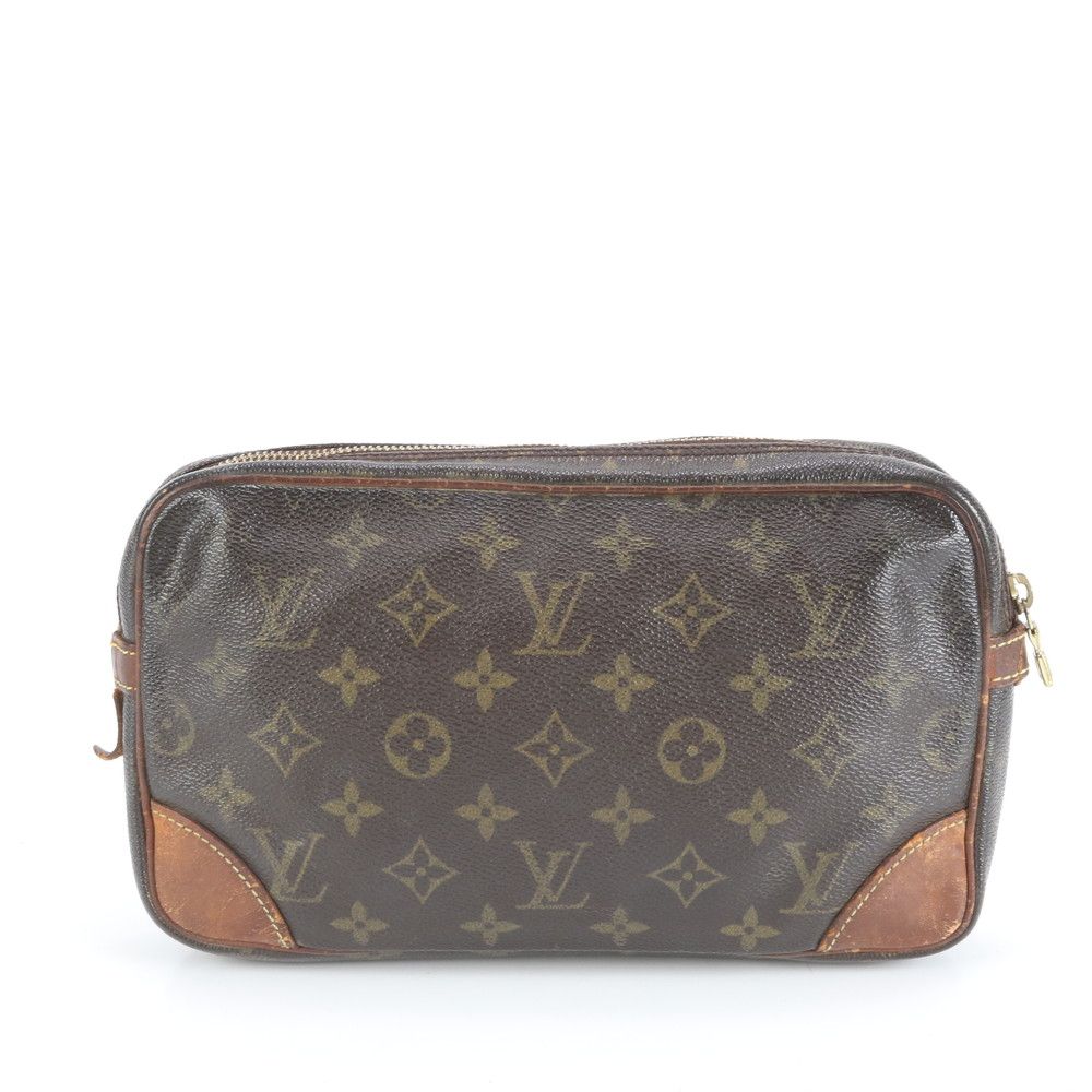 ルイヴィトン モノグラム マルリー ドラゴンヌ GM M51827 レザー