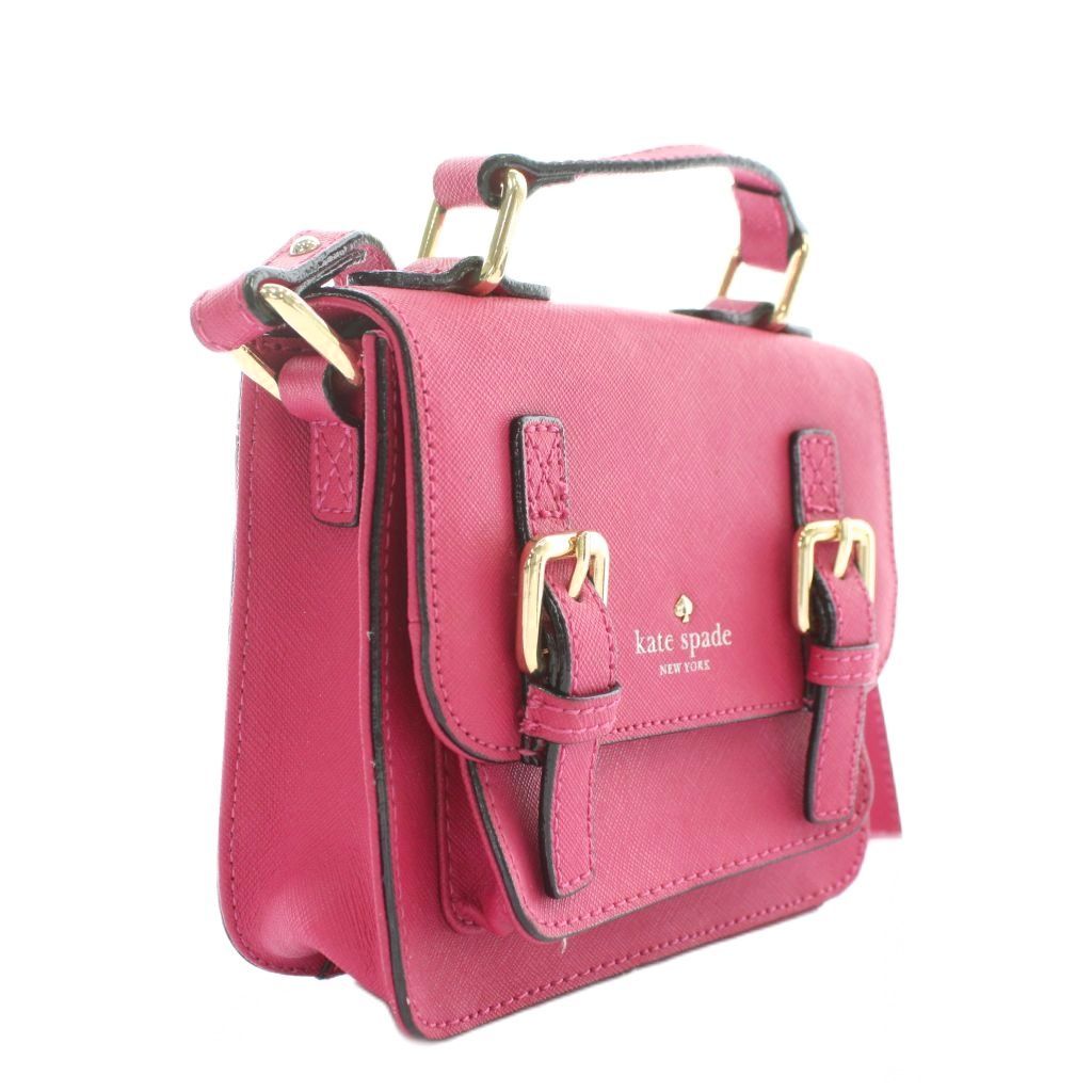 美品】ケイトスペード PXRU3893 レザー 2WAY ハンドバッグ ピンク 楽天