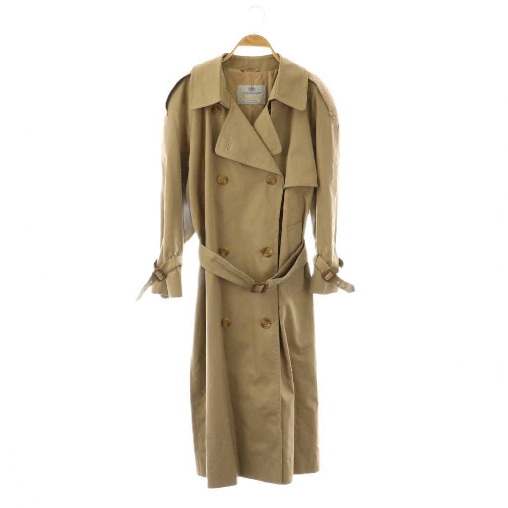アクアスキュータム AQUASCUTUM トレンチコート ダブル ロング
