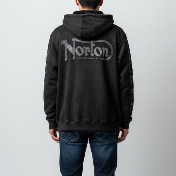 大きいサイズ Norton パーカー 送料無料 メンズ Norton ノートン 服 パーカー ジップアップ スウェット 裏毛 刺繍 プリント 大きいサイズ アパレル ブランド グレー 黒 M L XL 3L 4L 新品タグ付き Norton ノートン ジップアップ フード付き パーカー