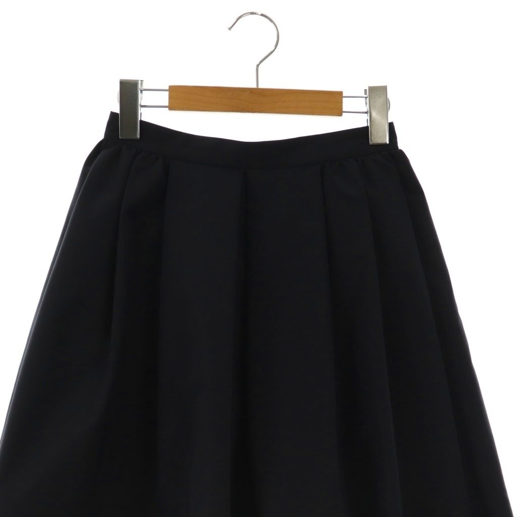 【FOXEY】フォクシー フレアースカート 38 フォクシーニューヨーク FOXEY NEW YORK フレアスカート 膝丈 タック