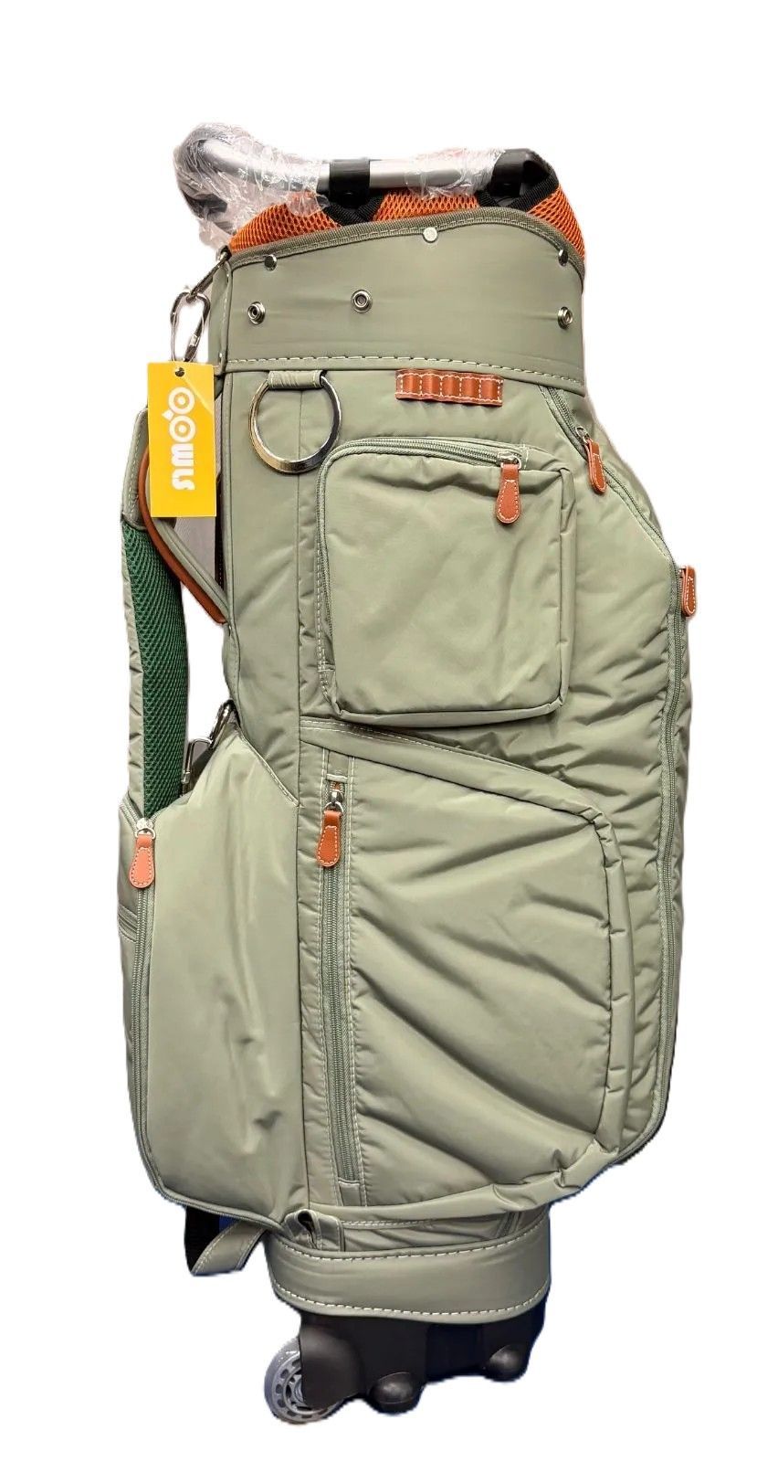 新品未使用品】OOWLS キャスター付きキャディバッグ 9.5型 47インチ