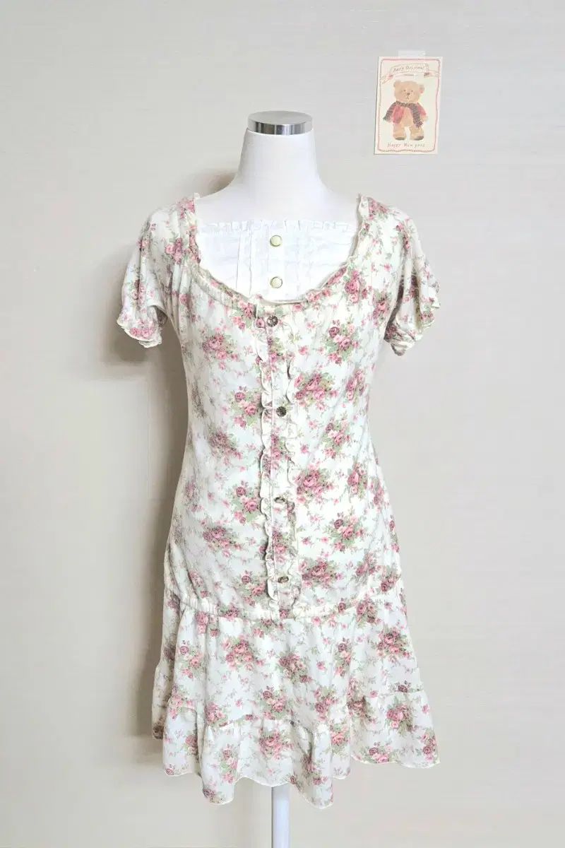 リズリサ 古典 花柄 ONE PIECE 姫ギャル 量産型 ピンター깔